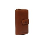 Паричник Женски Кожен Charlotte - Коњак