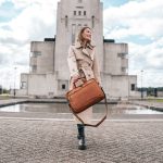 Торба За Лаптоп Кожна Calvi - Црна