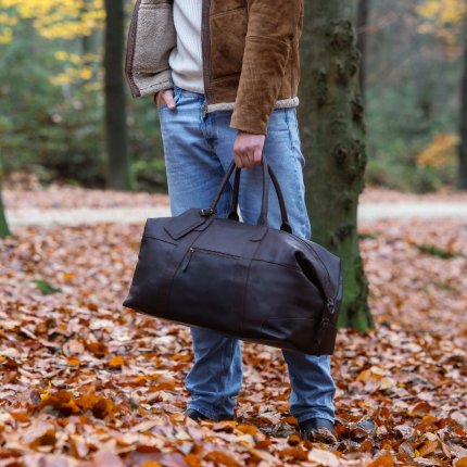 Патна Торба Кожна Portsmouth - Кафена